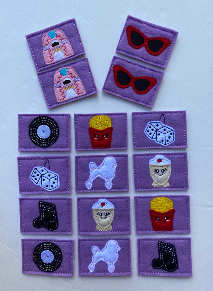 Fifties Matching Game