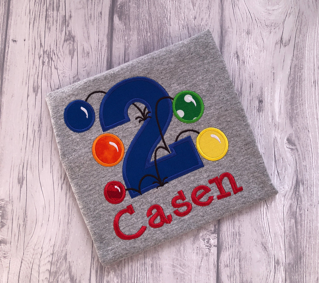 Bouncy Ball Birthday Shirt