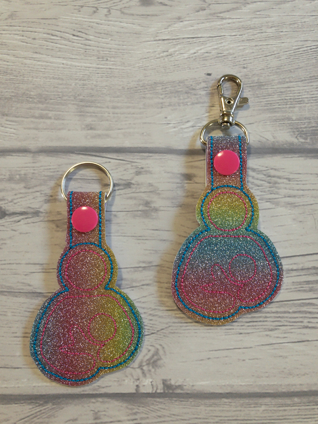 Breastfeeding Rainbow Keychain