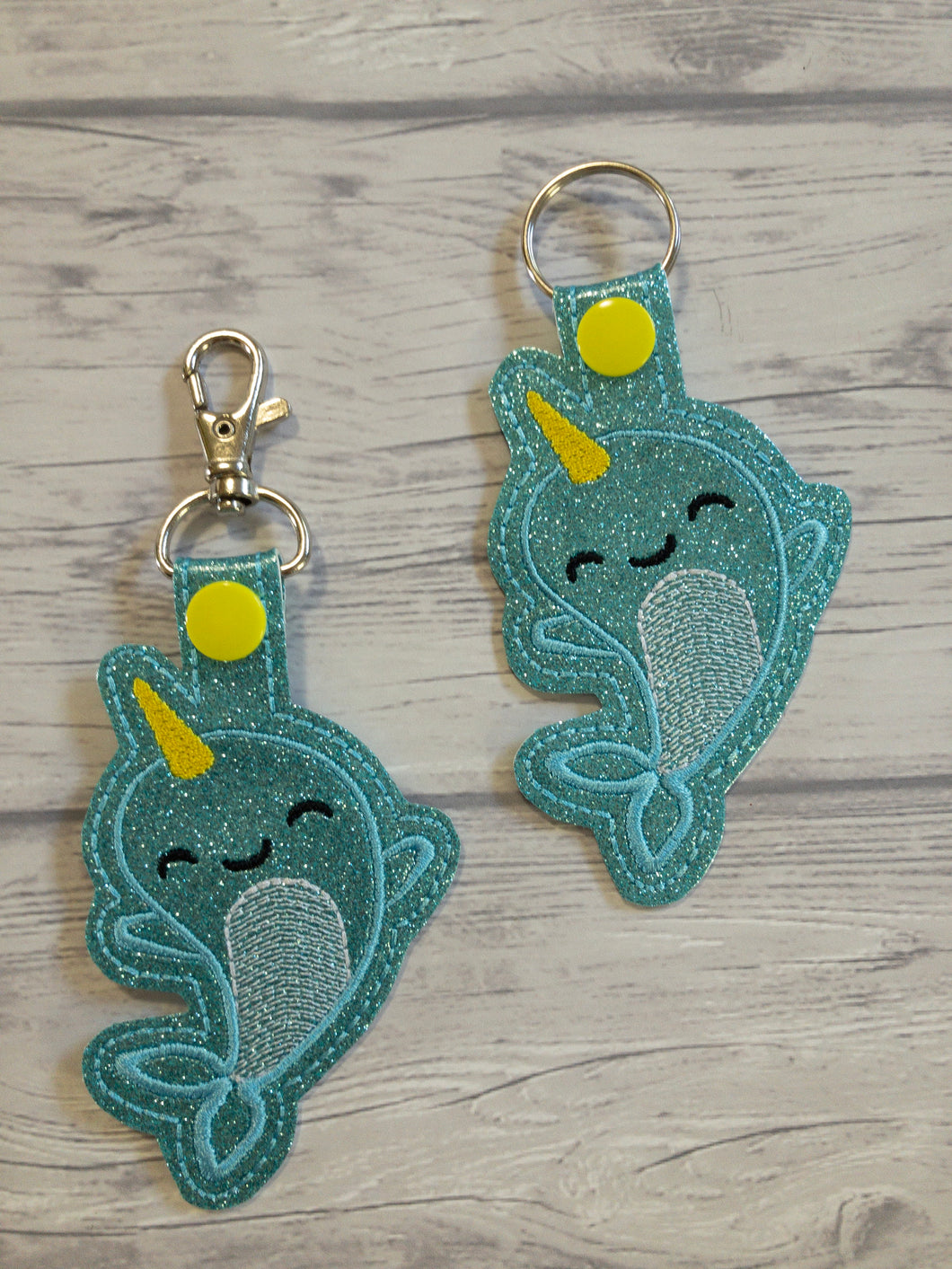 Narwhal Keychain