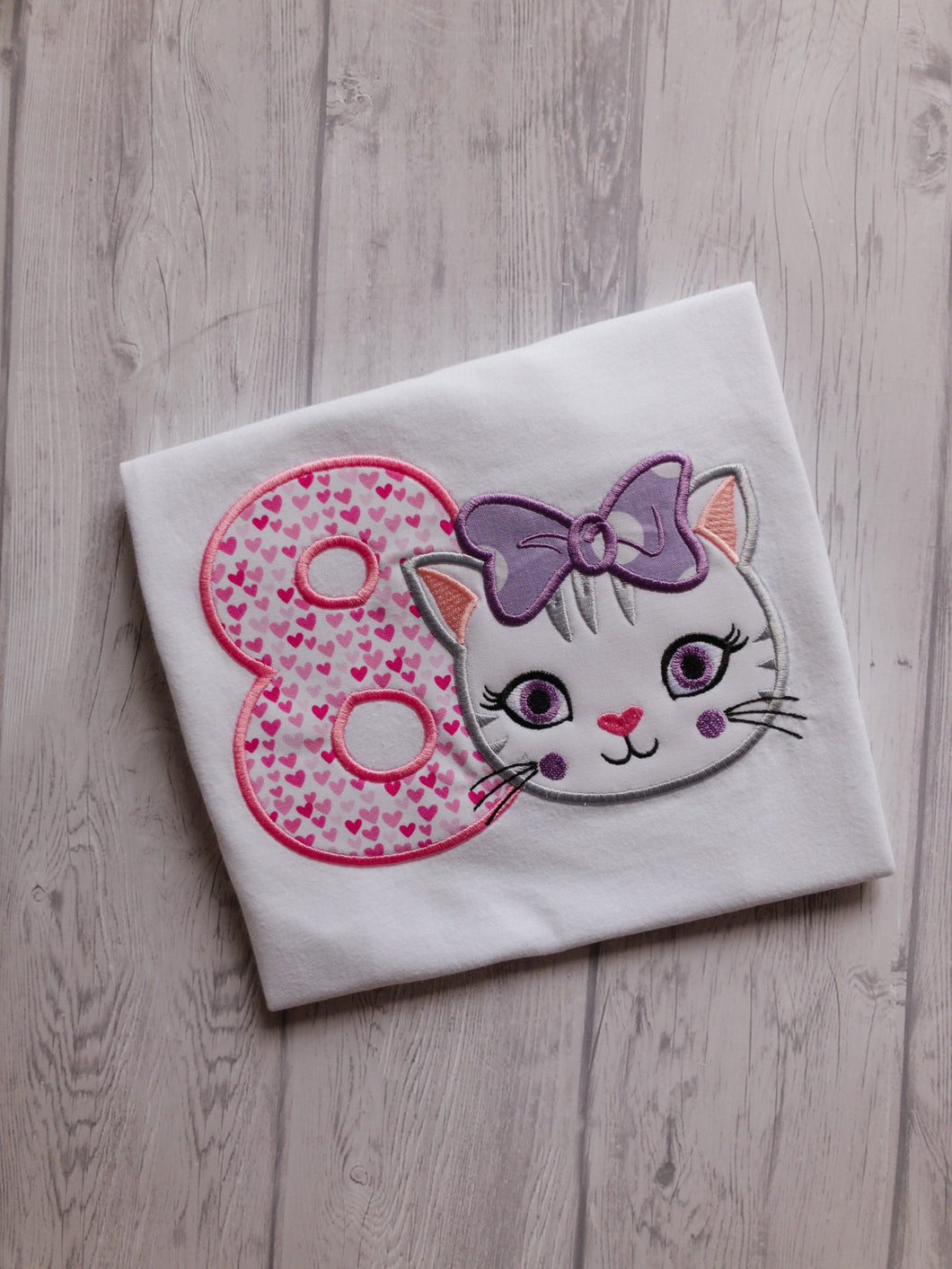 Animal Birthday Shirt - Cat Face