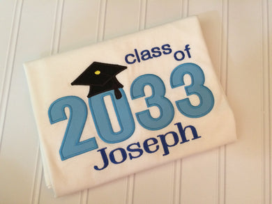 Class of 2033 Graduation Shirt