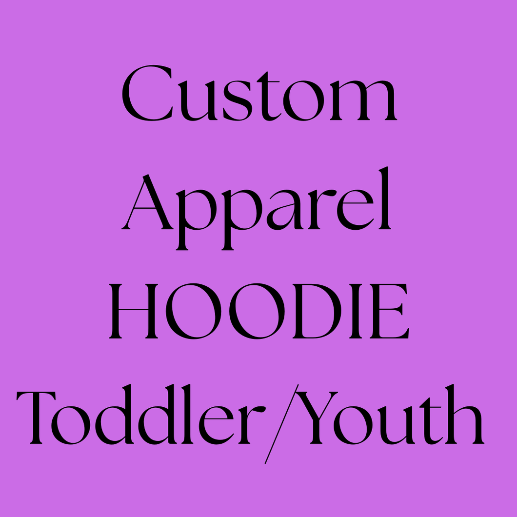 Custom Sweater Toddler/Youth Hoodie