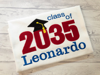 Class of 2035 Graduation Shirt