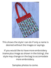 Personalized Book Bag