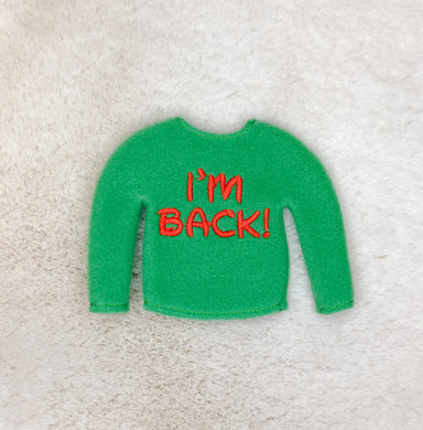 Sweater - I'm Back - Green