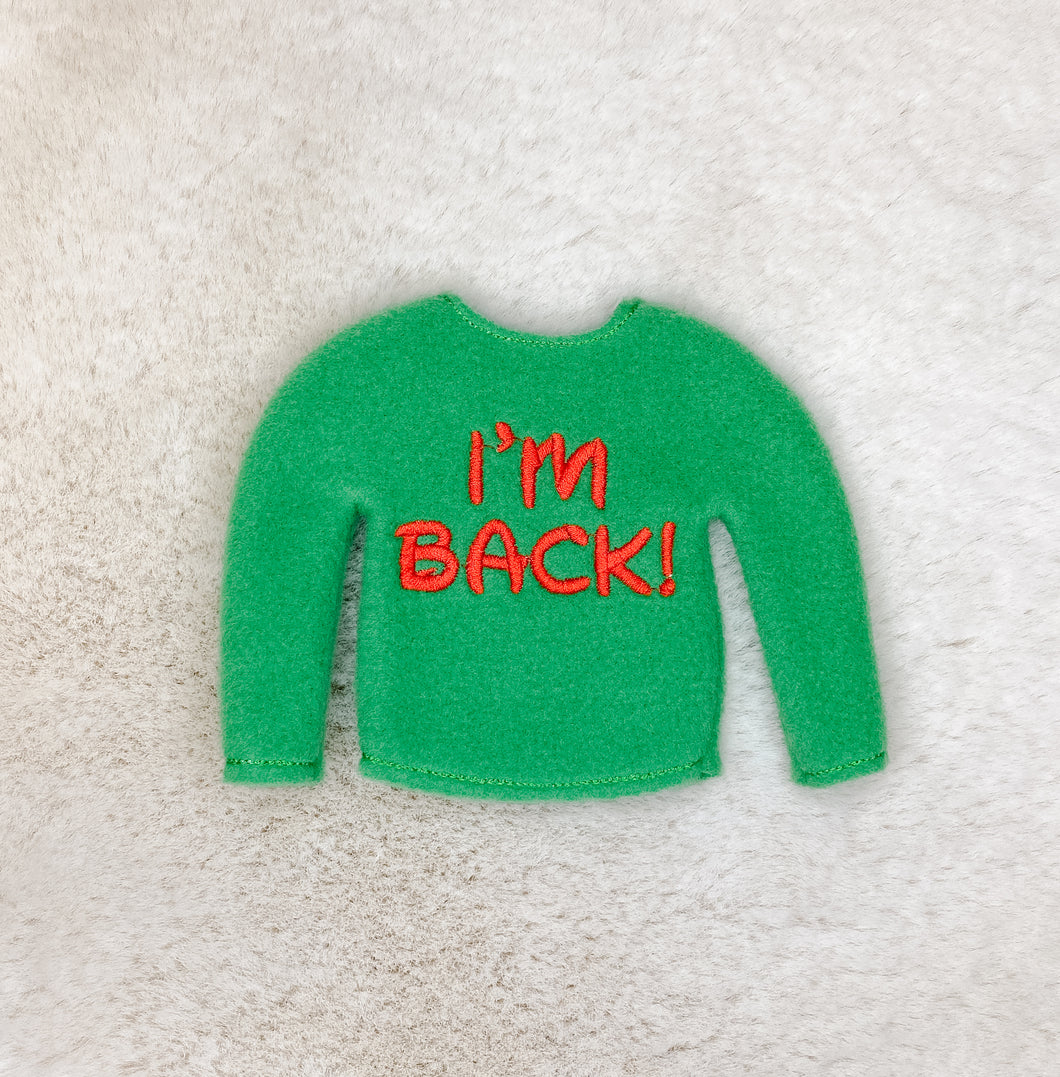 Sweater - I'm Back - Green