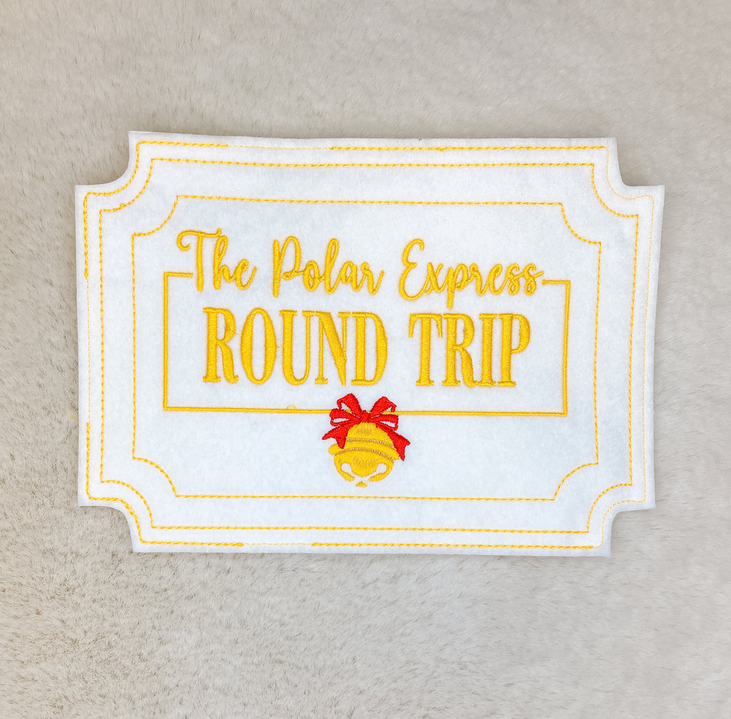 Costume - Polar Express Ticket