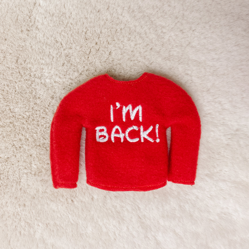 Sweater - I'm Back - Red
