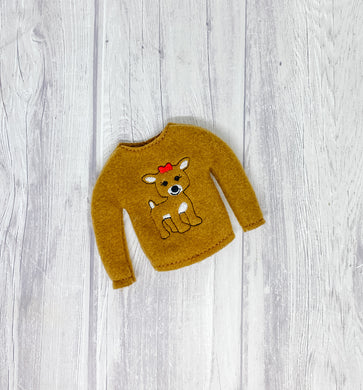 Sweater - Reindeer - Girl