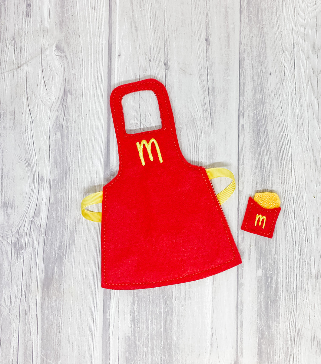 Costume - Fries apron with fries