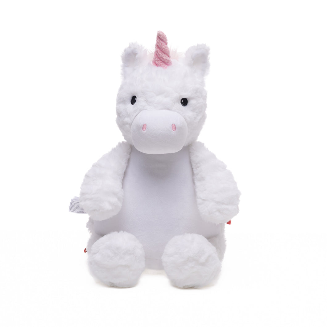 Unicorn with pink horn