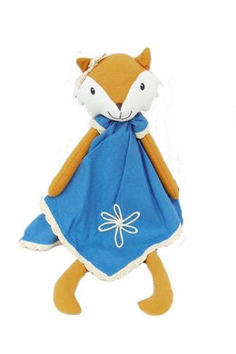 Personalized Doll - Fox - Blue Dress