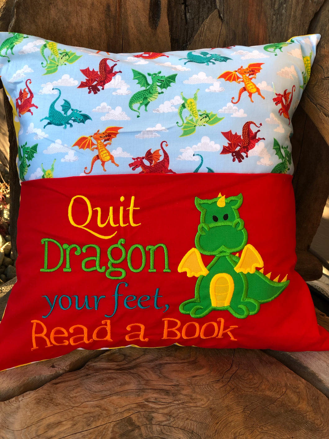 Dragon Reading Pillow