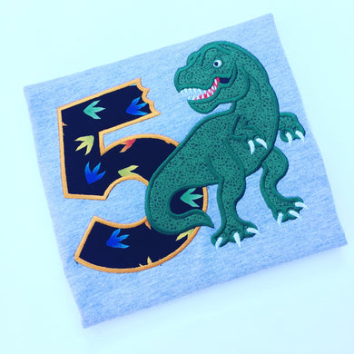 Dinosaur Birthday Shirt - T-Rex