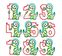 Dinosaur Birthday Shirt - Number Bite