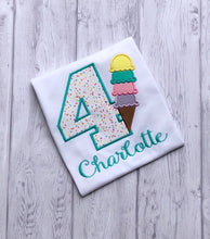 Ice Cream Birthday Shirt - Summer
