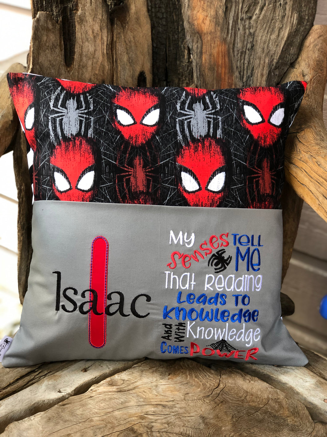 Spiderman Reading Pillow